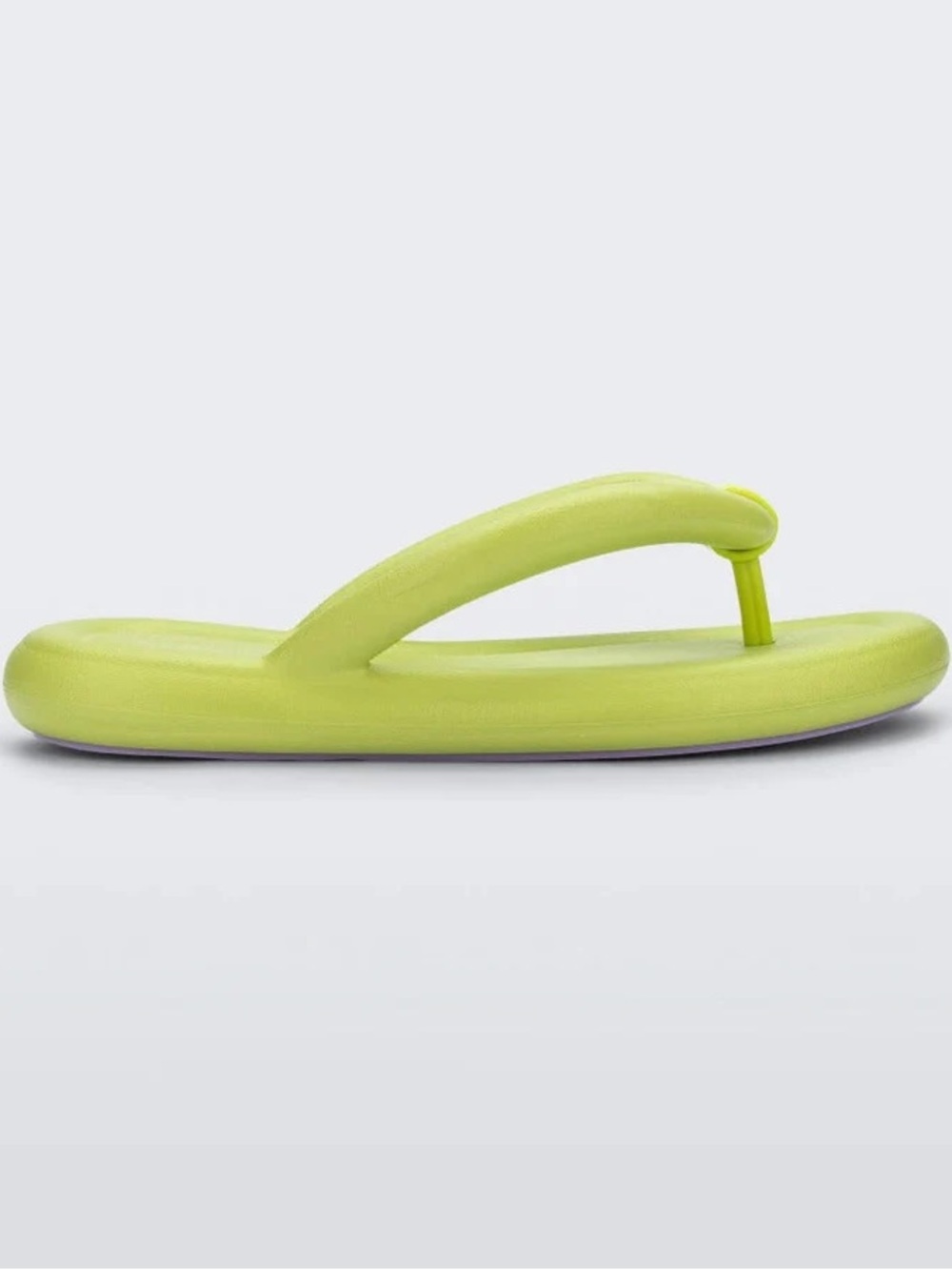 Melissa Lime Green Women's Foam Flip Flops